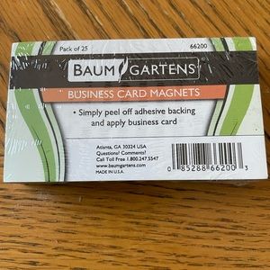 Business Card Magnets (pack of 25)